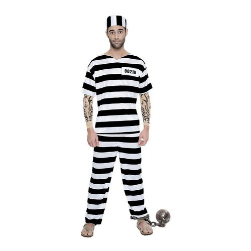 Déguisement De Tatouage De Prisonnier Pour Homme