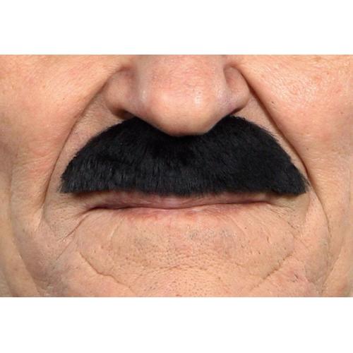 Moustache Noire Disco (Taille Unique)