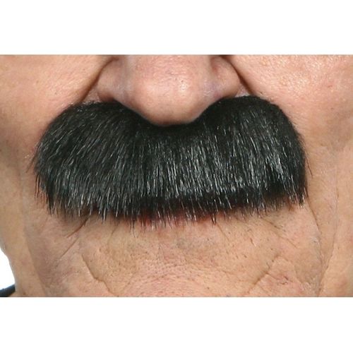 Moustache Noire Émoussée Du Sergent Militaire (Taille Unique)
