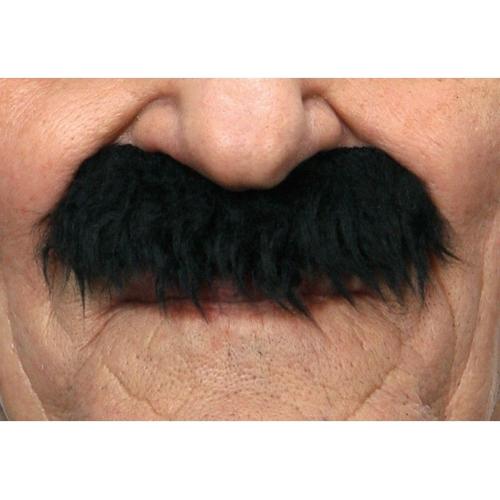 Police Moustache Noire (Taille Unique)