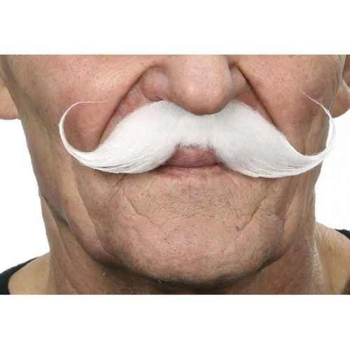 Moustache Blanche Mousquetaire