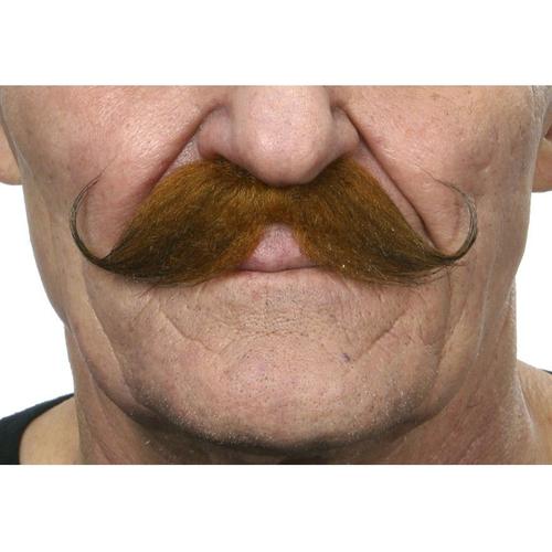 Moustache Mousquetaire Brun (Taille Unique)