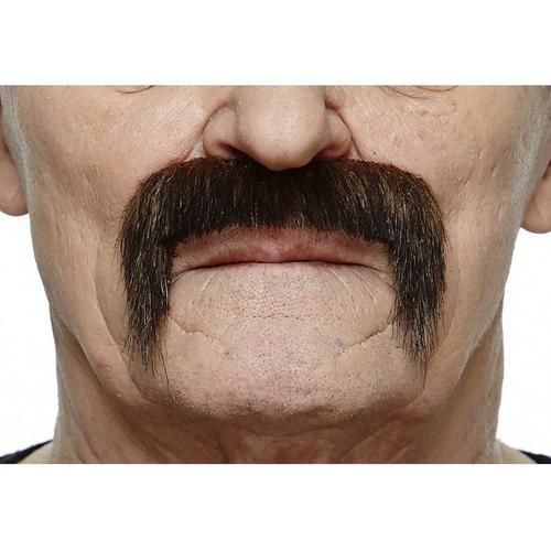 Moustache Mexicaine Noire Grise (Taille Unique)