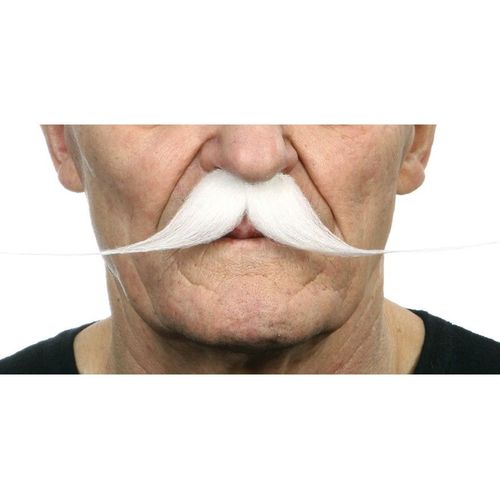 Grosse Moustache Blanche