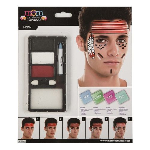 Kit De Maquillage Indien Adulte (Taille Sans Taille)