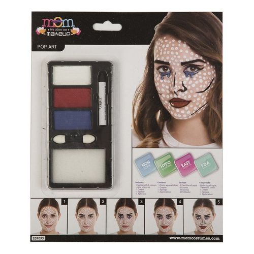Kit De Maquillage Pop Art (Taille Sans Taille)