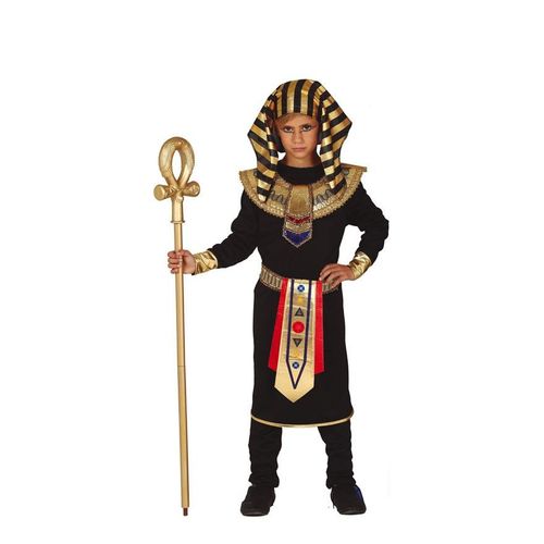 Déguisement De Pharaon Égyptien Noir Pour Enfant (Taille 5-6a)