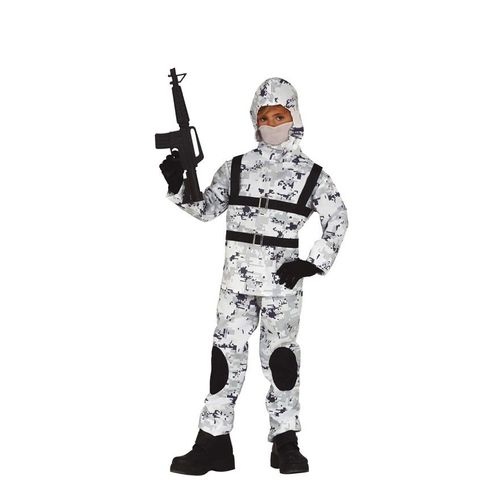 D?Guisement De Soldat Arctique Pour Enfants (Taille 7-9a)