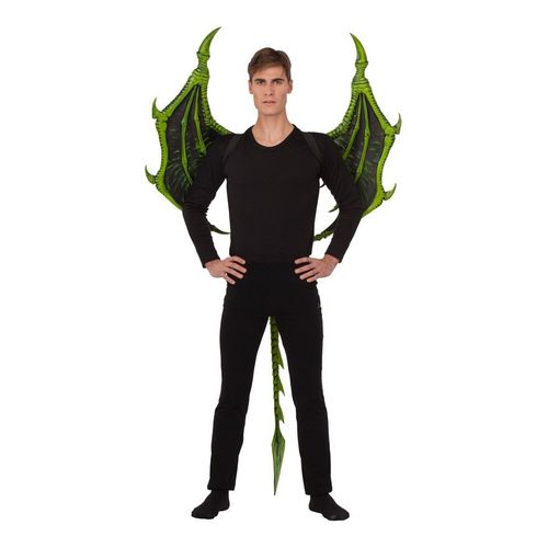 Ailes De Dragon Vert 107x89x4 Cm