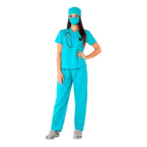 Déguisement Green Surgeon Pour Femme (Taille S)