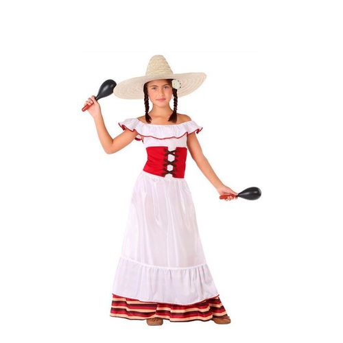 D?Guisement Mexicain Pour Une Fille (Taille 5-6a)