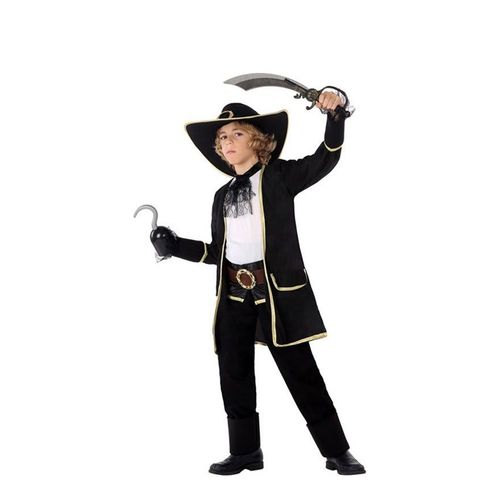 Déguisement Dark Pirate Pour Un Enfant (Taille 5-6a)