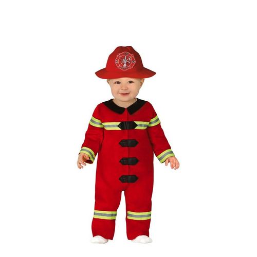Déguisement De Pompier Bébé (Taille 6-12m)