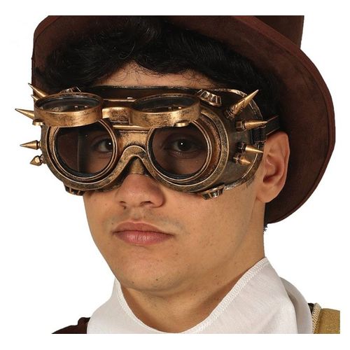 Verres Steampunk Or (Taille Unique Adulte)