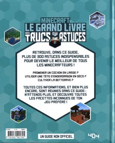 Minecraft Le Grand Livre Des Trucs Et Astuces Rakuten