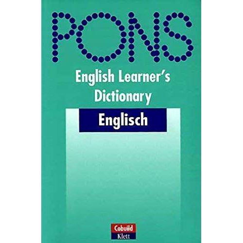 Pons Cobuild English Learner's Dictionary.