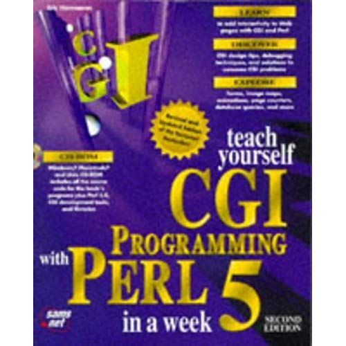 Teach Yourself Cgi Programming With Perl 5 In A Week (Teach Yourself Series)