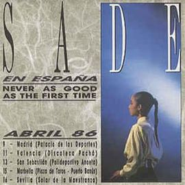 Never As Good As The First Time ( 45t Monoface Pochette Unique Espagne)