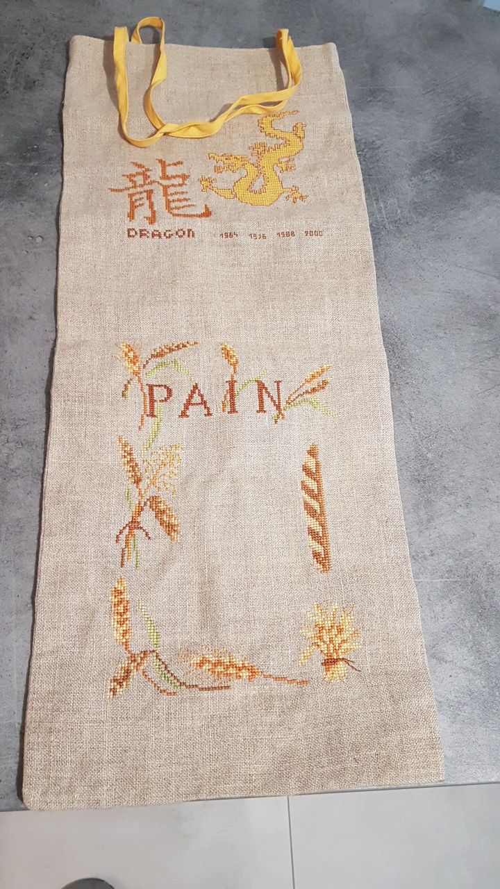 Sac A Pain Broderie Chinoise