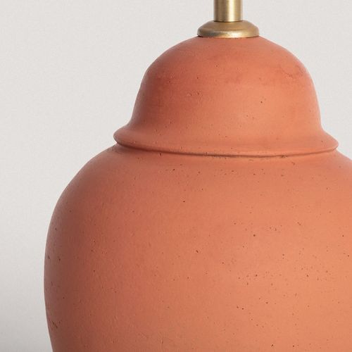 Lampe À Poser Terracota Ilana Iluzzia Naturel