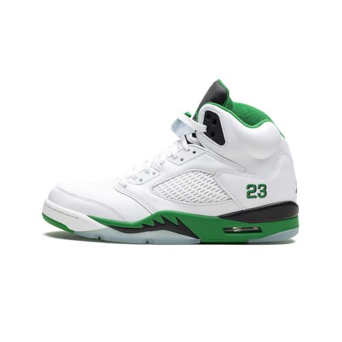 Baskets Nikee Airs Jordann 5 Retro Mid Lucky Green Homme Taille