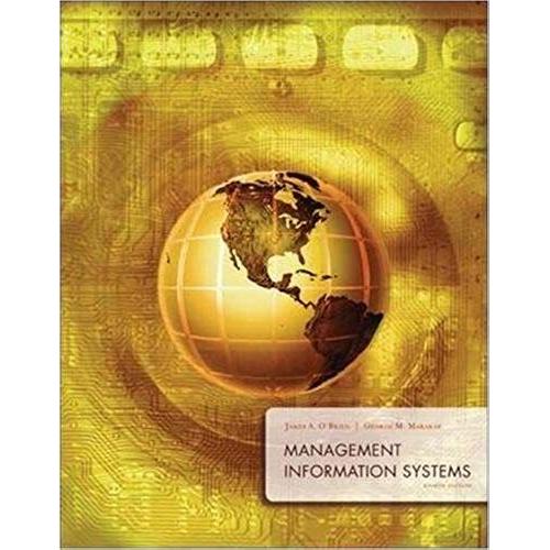 Management Information Systems: 8th (Eigth) Edition