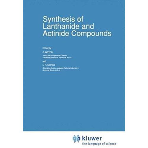 Synthesis Of Lanthanide And Actinide Compounds