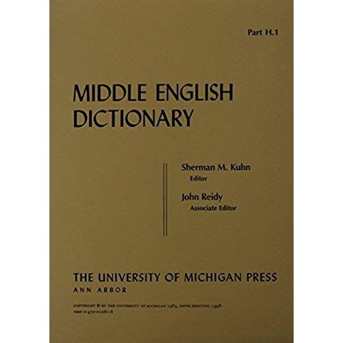 Middle English Dictionary: H.1