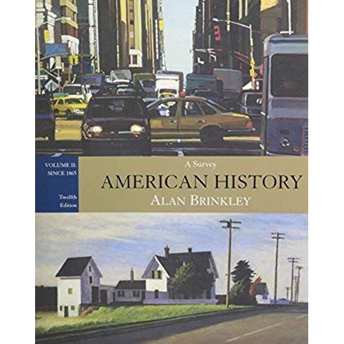 American History: A Survey, Volume 2, Since 1865