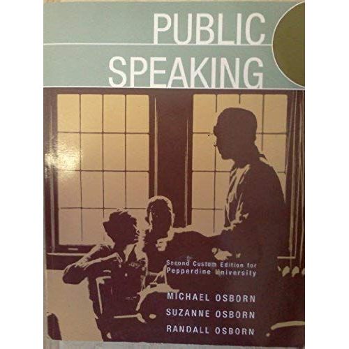 Public Speaking