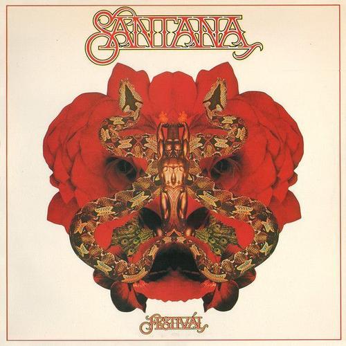 Carlos Santana - "Festivál" [Vinyle Lp Album 33 Tours 12" - 1976] - Carnaval / Try A Little Harder +8