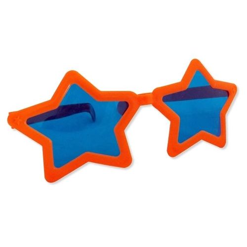 Lunettes Géantes Forme Étoiles Bleu