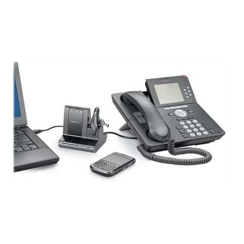 Poly Savi W730-M - 700 Series - micro-casque - montage sur l'oreille - DECT / Bluetooth - sans fil