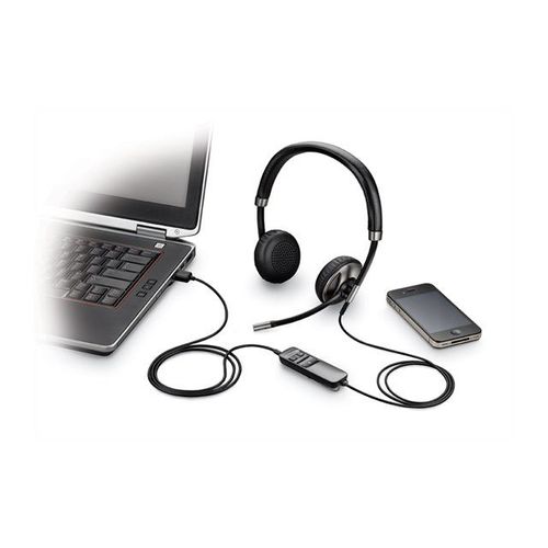 Poly Blackwire C720 Bluetooth-enabled Corded USB Headset with Smart Sensor Technology - 700 Series - micro-casque - sur-oreille - filaire - USB - version standard UC