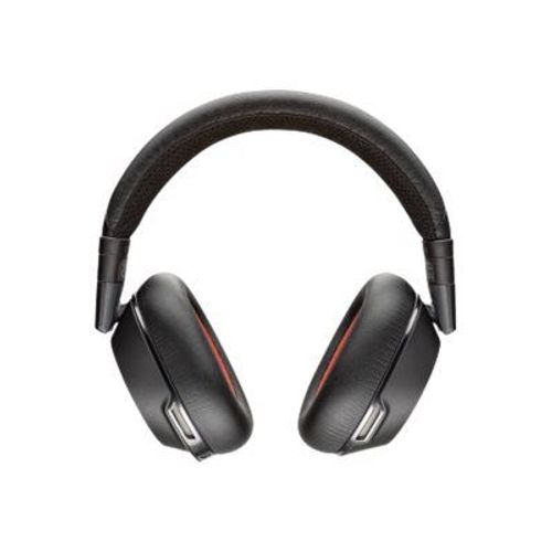 Poly Voyager 8200 UC USB-C - Écouteurs avec micro - circum-aural - Bluetooth - sans fil - NFC* - Suppresseur de bruit actif - jack 3,5mm - noir - Certifié pour Microsoft Teams