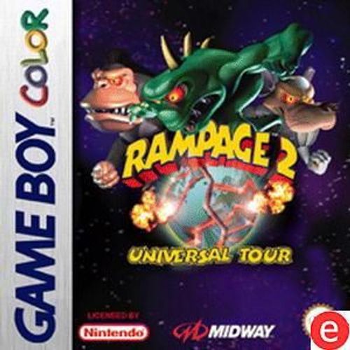 Rampage 2 : Universal Tour Game Boy Color