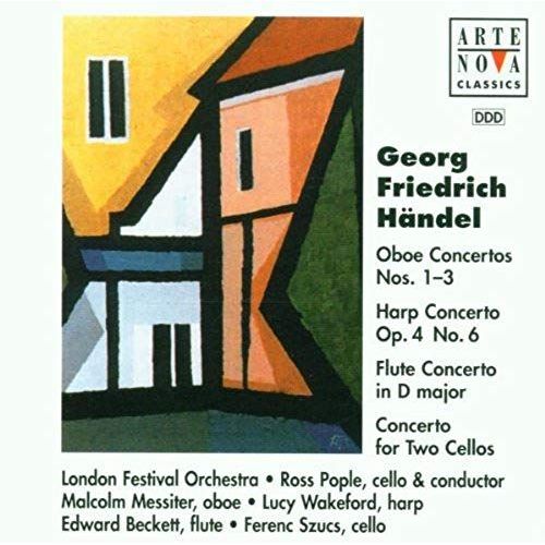Handel: Concertos For Oboe/Harp/Flute/Two Cellos