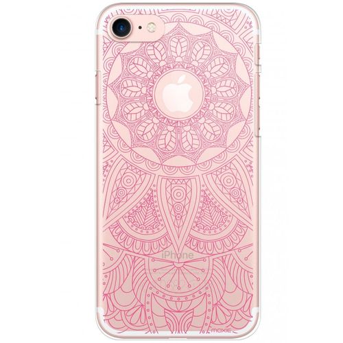 Moxie Coque Rigide Iphone 7 Motif Mandala Rose