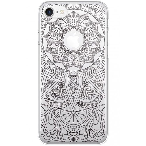 Moxie Coque Rigide Iphone 7 Motif Mandala Noir