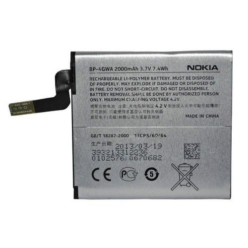Bp-4gwa Batterie Origine Nokia Lumia 720 Et 625