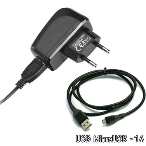 Pack Micro-USB avec prise secteur vers USB et câble micro-USB