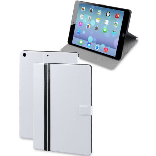 Etui De Protection Ipad Air Ultra Fin Fonction Stand Coloris Blanc Avec Fonction