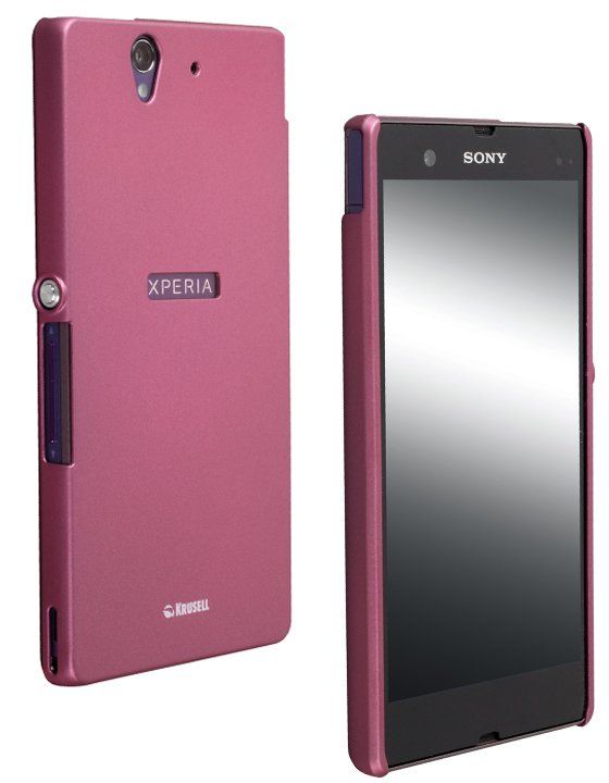 Coque Arrière Colorcover Krusell Rose Pour Sony Xperia Z