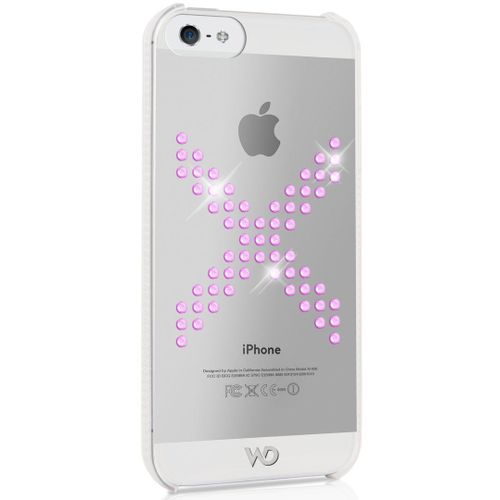 Coque Crystal Avec Des Cristaux Swarovski Série X Rose Iphone 5