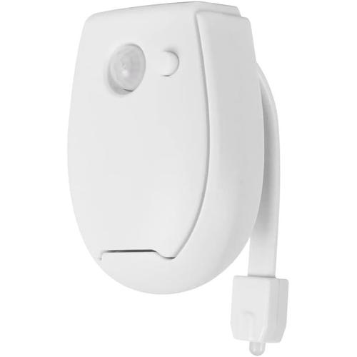 Capteur de siège de toilette Veilleuse Lumière de toilette Rétroéclairage étanche pour cuvette de toilette Lampe LED Lumière WC