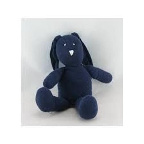 Lapin Bleu Marine Petit Bateau