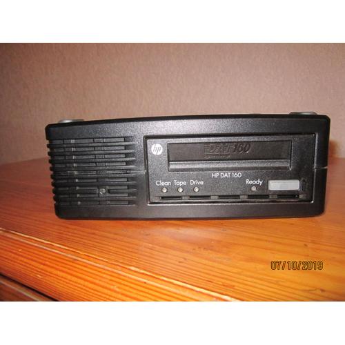 HPE DAT 160 USB External Tape Drive - Lecteur de bandes magnétiques - DAT (80 Go / 160 Go) - DAT-160 - USB 2.0 - externe