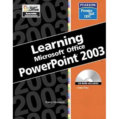 Learning Series (Ddc): Microsoft Office Powerpoint 2003