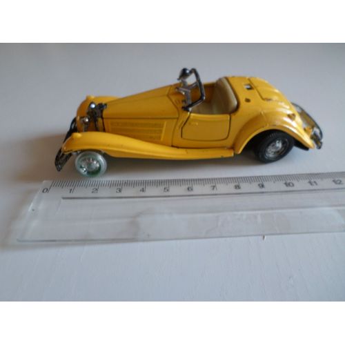 Mercedes 500 K Jaune Epave-Welly