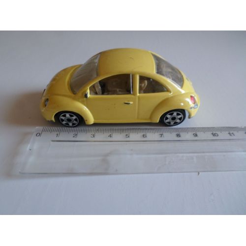V W New Bettle Jaune-Burago